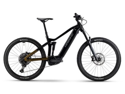 Haibike ALLTRAIL 10, 29, 800Wh, BOSCH, 2025 MTB Fully black/ninja gold/grey, celoodpružené elektrokolo