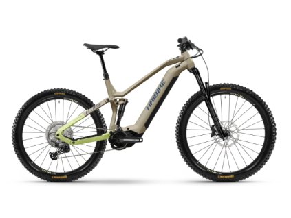 Haibike ALLMTN 3 High coffee/green/blue, 720Wh, 2025 - Celoodpružené elektrokolo