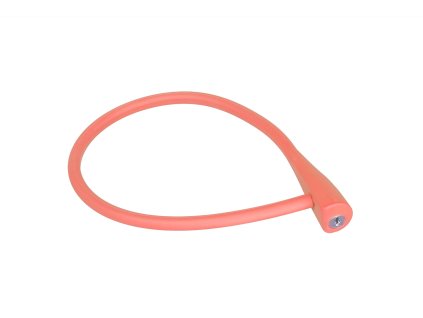 Zámek smyčkový CTM SOFTY, 10x600mm, lososová