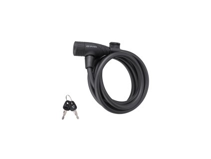 Zámek spirálový CTM CABLE, 10x1800mm