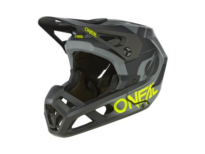 O'Neal Integrální Helma SL1 STRIKE černá/šedá