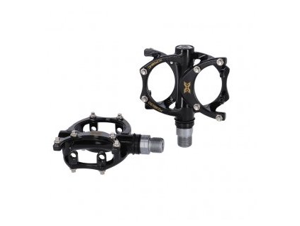 Xpedo Pedál TRAVERSE 8 CR (Varianta cerná, 9/16", platforma)