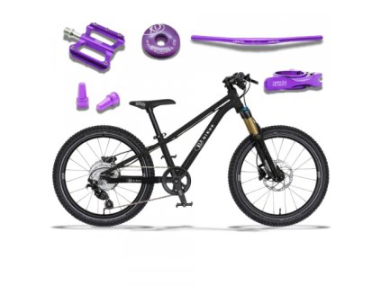Kubikes 20 TRail air black laser purple