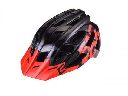 Přilba Extend FACTOR black-red M/L (58-61 cm) shine