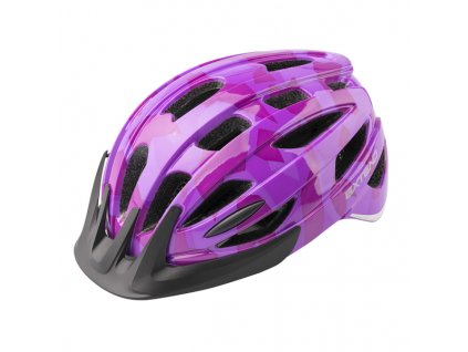 Přilba Extend COURAGE, S/M (51-55cm), camouflage purple