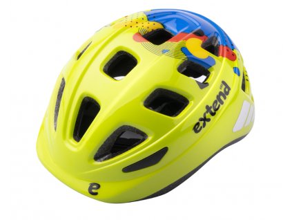 Přilba Extend COBBY multi-green shine