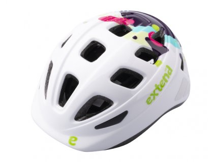 Přilba Extend COBBY multi-white-violet shine