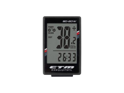 Bezdrátový Cyklopočítač CTM, BD-20W