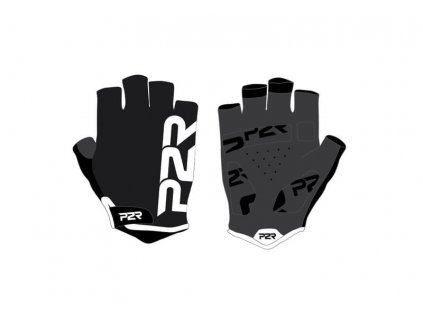 P2R GRIPPEX black-white, cyklistické rukavice