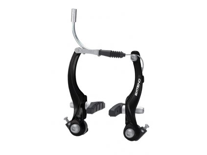 Brzdová čelist Extend Linear 110 černá - pár (OEM)