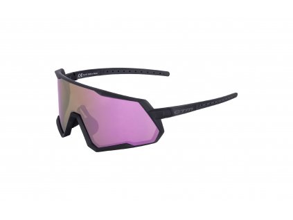 Brýle CTM Rove, matná crystal černá-  zrcadlové + čiré sklo