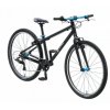 KUbikes 26 MTB - black / laser blue, 9kg, lehké dětské kolo