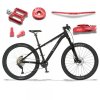 Kubikes 26 trail air black laser red