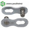 spojka řetezu KMC 6/7/8 speed EPT povrch, šedý, baleno po 5 kusech, cena za balení