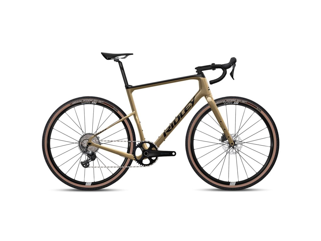 RIDLEY kolo KANZO Adventure GRX600 Desert Dune Metallic/Black Metallic (Velikost L)