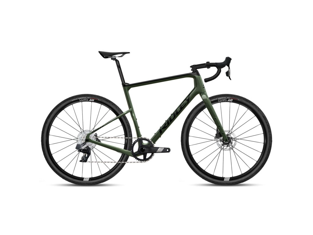 RIDLEY kolo KANZO Adventure Apex AXS Army Green Metallic/Black (Velikost M)