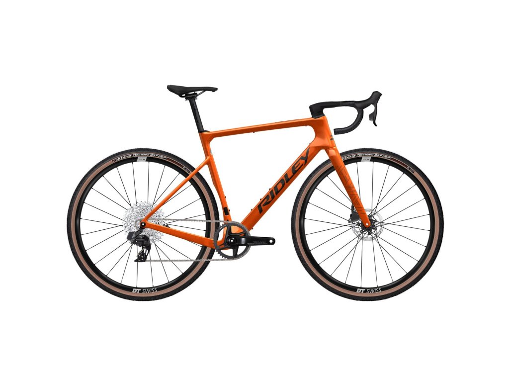 RIDLEY kolo ASTR Rival XPLR Rich Orange Metallic/Black Metallic (Velikost S)