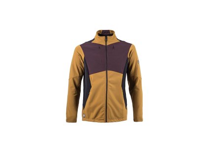 FT MEN'S CROSS POINT JACKET GOLDEN/WINE/BLACK (Velikost L)