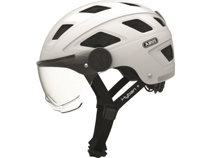 Hyban+ cream white (clear visor)