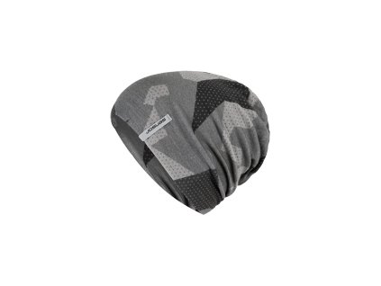 SENSOR ČEPICE MERINO IMPRESS černá/camo (Velikost L)
