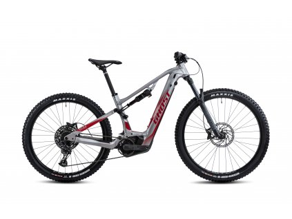 GHOST E-ASX 130 Universal B750 Light Grey/Red - L