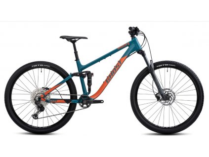 GHOST Kato FS Universal 27.5 Blue Green/Monarch Orange Matt - S