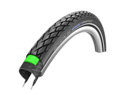 Schwalbe plášť Marathon 20x1.75 GreenGuard černá+reflexní pruh