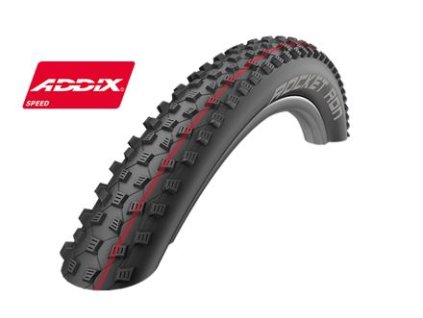 Schwalbe plášť Rocket Ron 29x2.1 Addix Speed TLE SnakeSkin černá skládací