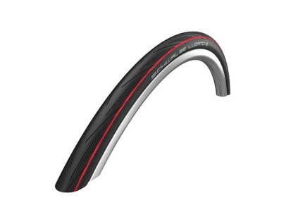 Schwalbe plášť Lugano II 25-622 KevlarGuard červené pruhy skládací