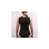 FT WOMEN'S CONVERT JERSEY NO SLEEVE TRUE BLACK (Velikost S)