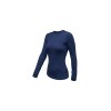 SENSOR MERINO ACTIVE dámské triko dl.rukáv deep blue (Velikost S)