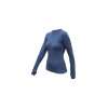 SENSOR MERINO BOLD dámské triko dl.rukáv cool blue (Velikost L)