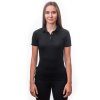 SENSOR MERINO ACTIVE polo dámské triko kr.rukáv černá (Velikost XL)