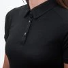 SENSOR MERINO ACTIVE polo dámské triko kr.rukáv černá (Velikost XL)
