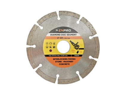 706261 Kotouc diamantovy segment 125 x 22 2 mm ENPRO 0z