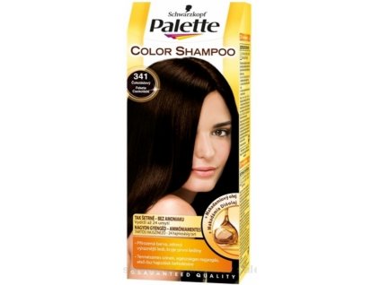 Palette Color Shampoo tónovací barva na vlasy 341 - Čokoládový