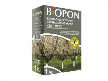 Vápno zahradnické 1kg Bopon