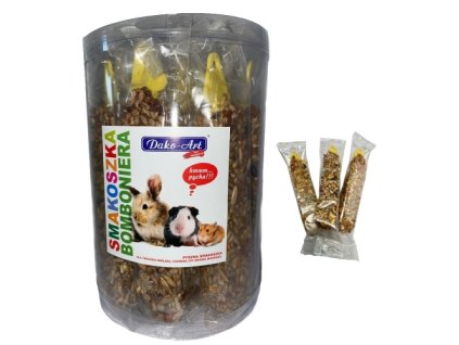 Tyčinky pro hlodavce 1ks 60g různé příchutě