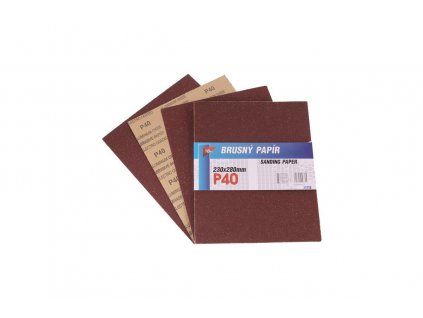 121715 Papir brusny 230 x 280 mm P40 10 ks 1a