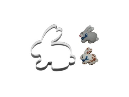 29791 vykrajovacka zajic bezici 60x60mm cz