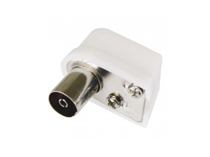 k1821 a206r konektor iec zasuvka zacvakavaci uhlovy