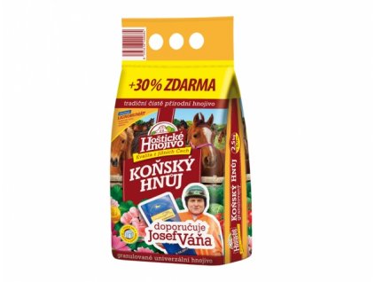 Hoštický hnůj směs koňského a kravského 3kg