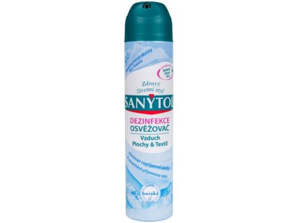 sanytol dezinfekcni osvezovac vzduchu ploch a textilii horska vune 300ml ien344401 (1)