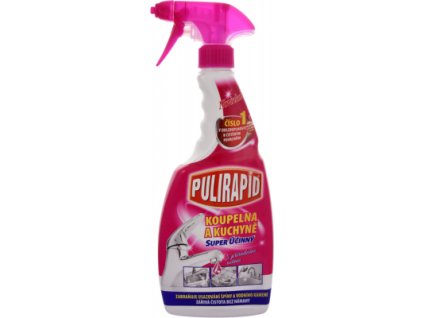 712236 pulirapid koupelna a kuchyne s prirodnim octem 500ml