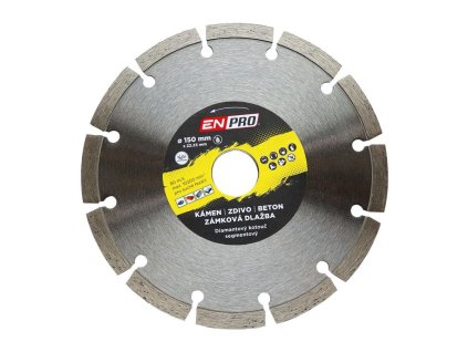 121512 Kotouc diamantovy segment 150 x 1 4 x 22 3 mm ENPRO 0z