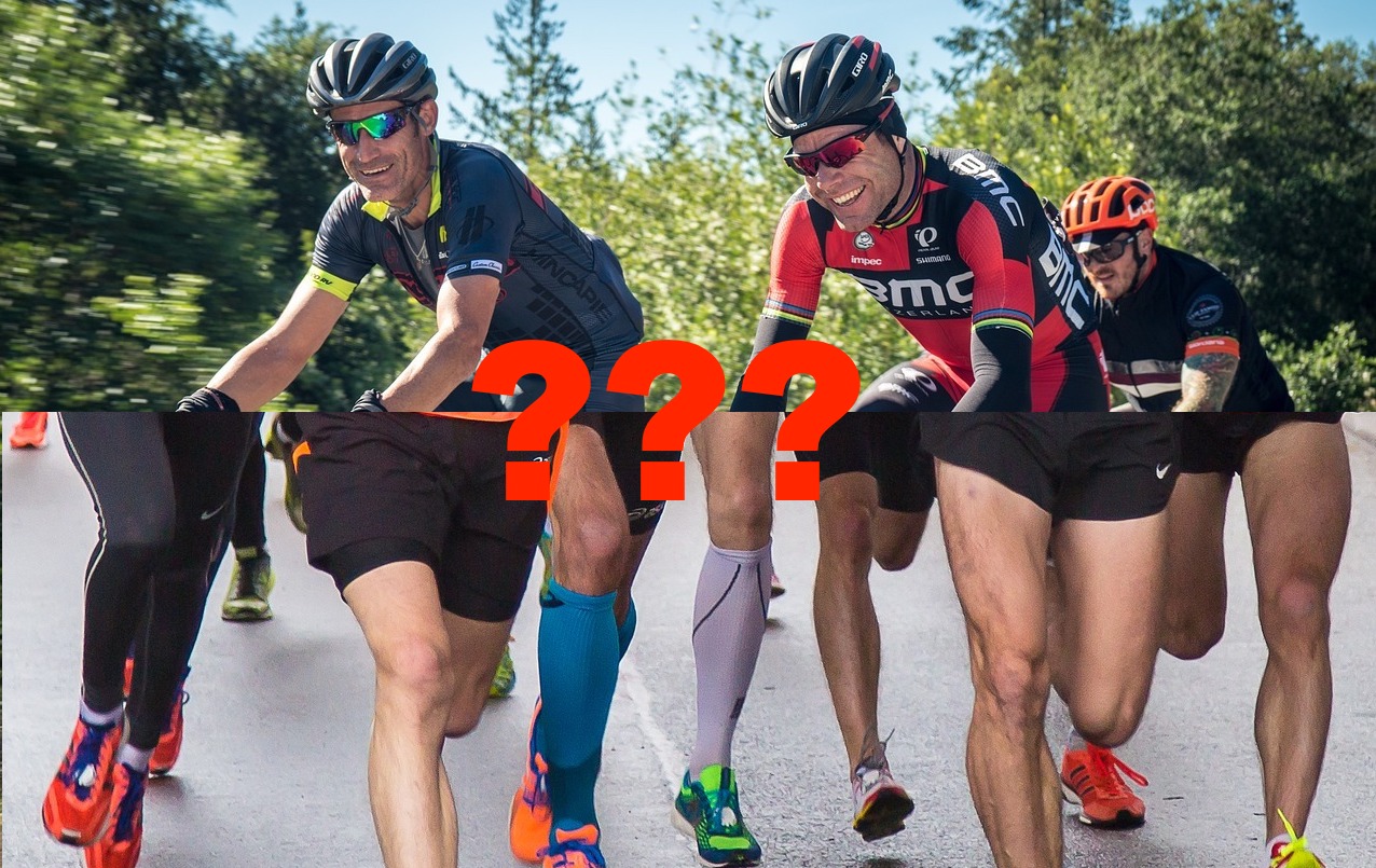 Jízda na kole a běhání: Který trénink je lepší ?