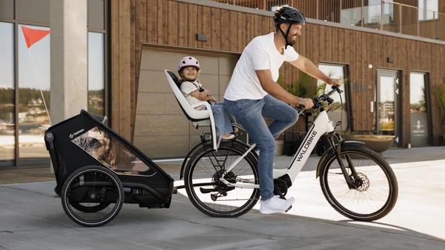 Dětské vozíky za kolo Hamax - skvělí společníci pro vaše cyklo výlety