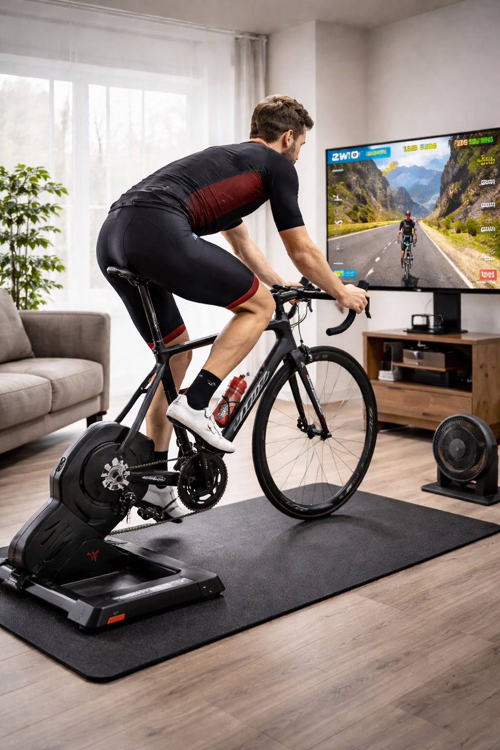 Domácí trénink pro cyklisty: jak udržet kondici přes zimu