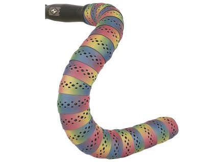 0038540 blb supreme pro reflective bar tape rainbow