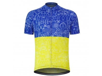 Unisex dres s krátkým rukávem Support Ukraine